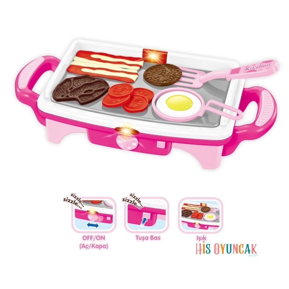 Vardem Mangal ve Izgara Seti Işıklı Sesli - Görsel 3