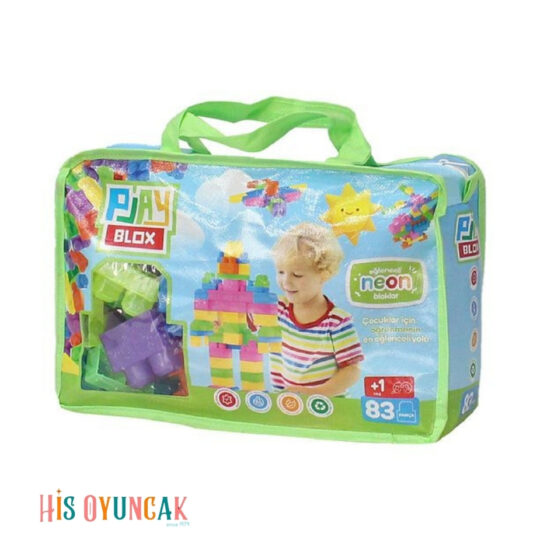 Play Blox Eğlenceli Neon Bloglar 83 Parça