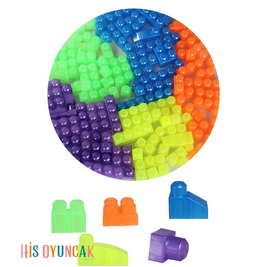 Play Blox Eğlenceli Neon Bloglar 83 Parça - Görsel 6