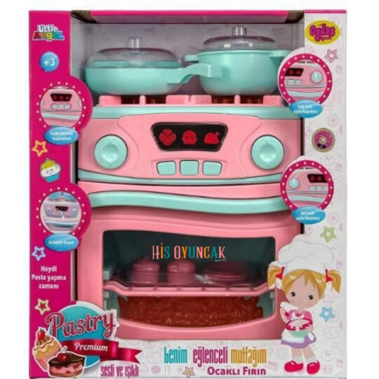 Benim Eğlenceli Mutfağım Ocaklı Fırın Işıklı Sesli