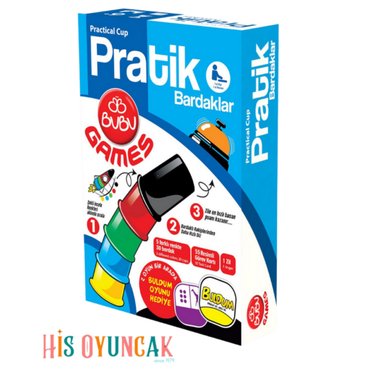 BUBU  GAMES PRATİK BARDAKLAR